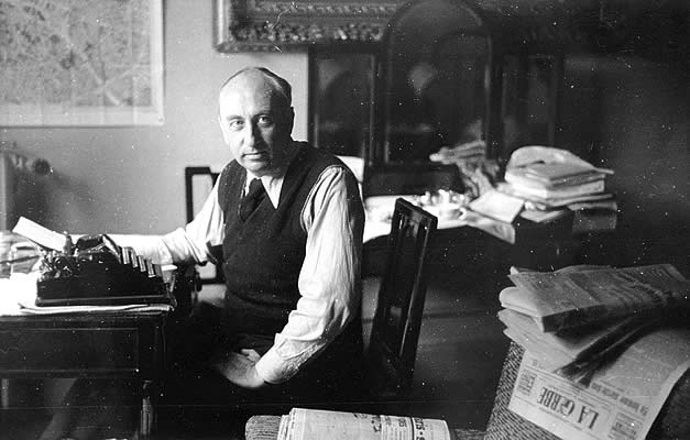 Herbert Kranz am Schreibtisch, 1941